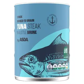 The Fishmonger Tuna Steak In Spring Water 110g Drained And Ready To Eat - View #4
