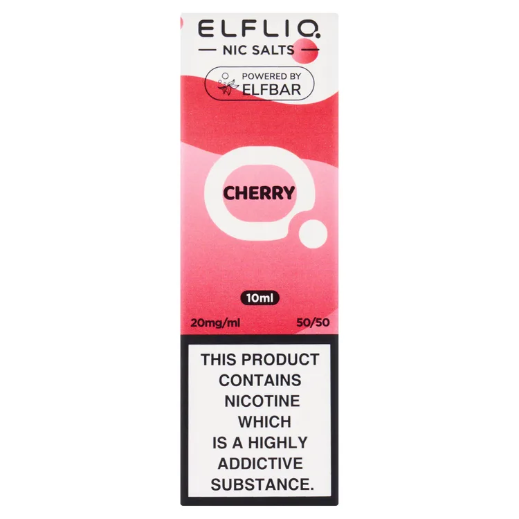 Elfliq Vape Liquid Refill Salts Cherry 20mg - 4.00 | Grocefully Elfliq Vape Liquid Refill Salts Cherry 20mg - 4.00 | Grocefully