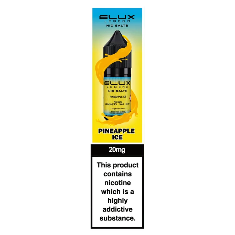 Elux Legend Nic Salts Pineapple Ice 20mg/10ml - £3.99