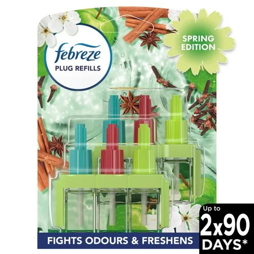 Febreze 3Volution Air Freshener Plug In Refill Spiced Apple 2x20ML