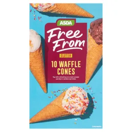 Ice Cream Cones, Sauce & Topping