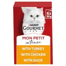 Any 3 for £5.25 Clubcard Price - Selected Gourmet Cat Food