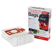 2 for £14 or 3 for £17 Clubcard Price - Henry Genuine Bags 5 Pack
