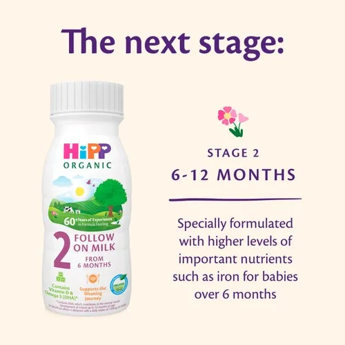 months hipp organic baby milk