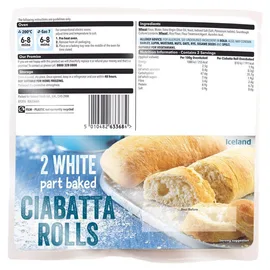 Part Baked Ciabattas & Baguettes