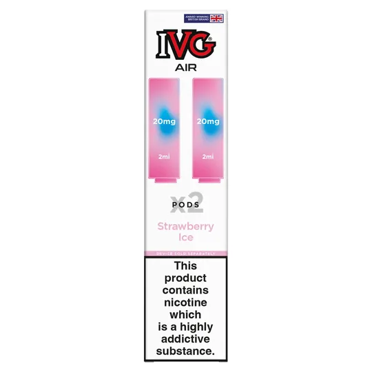 ivg air pink IVG Air 2 in 1 Disposable Vape Starter Kit - Pink(2 in 1) main image 0