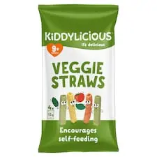 Any 2 for £4.50 Clubcard Price - Selected Kiddylicious Veggie Straws Baby Food