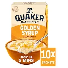 Any 2 for £4.50 Clubcard Price - Selected Quaker Oat So Simple Porridge