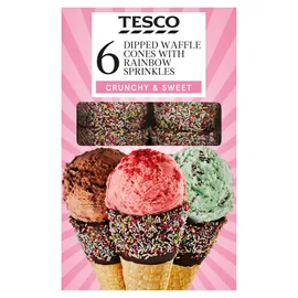 Ice Cream Cones, Sauce & Topping