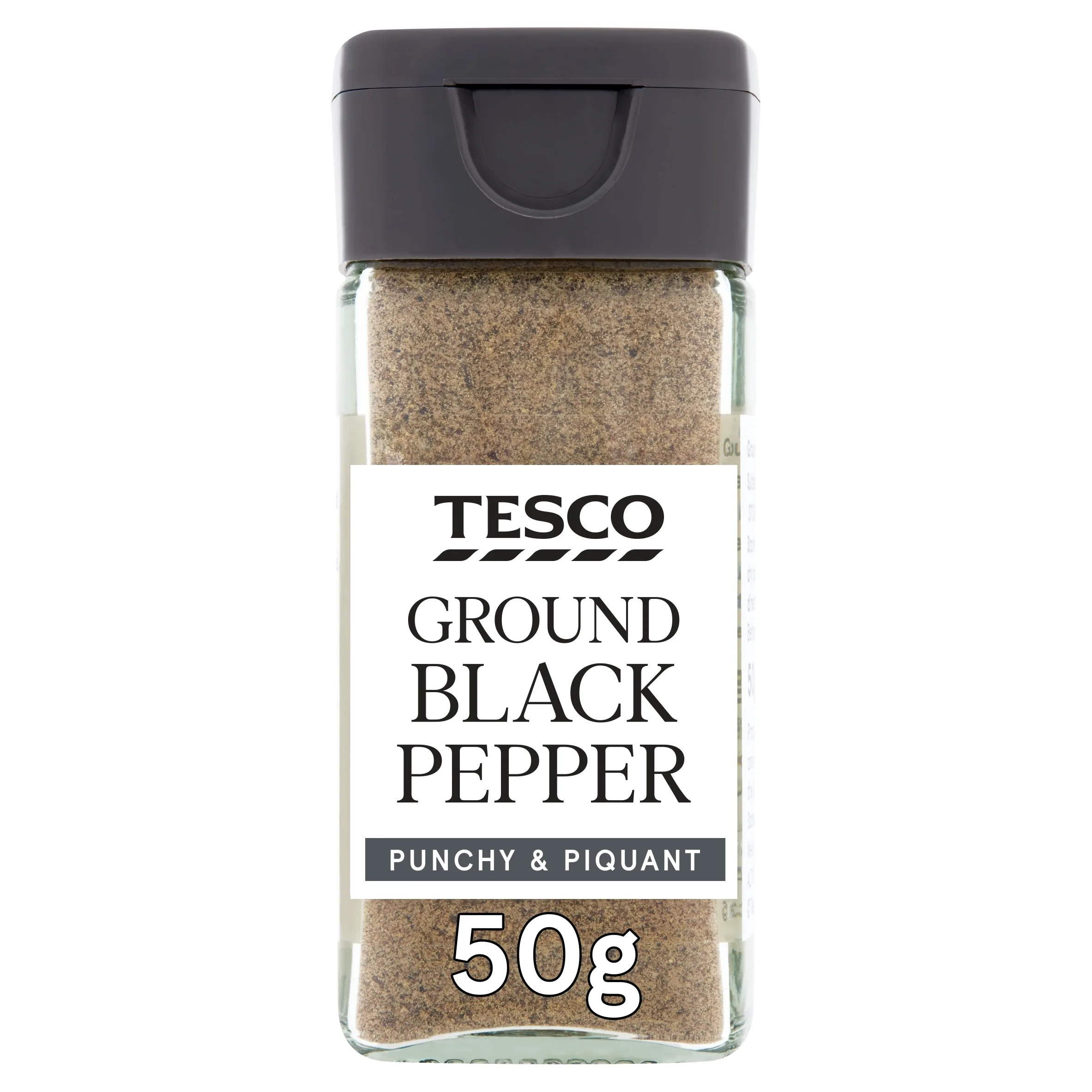 Tesco Ground Black Pepper 50G - £1.60