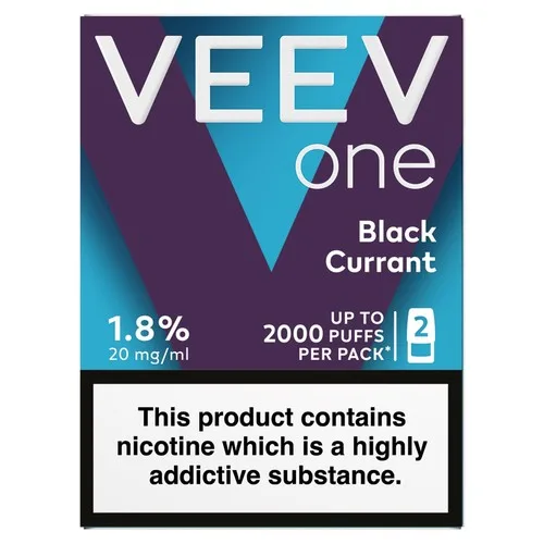 gusto veev blackcurrant VEEV One Blackcurrant Pods - £6.00