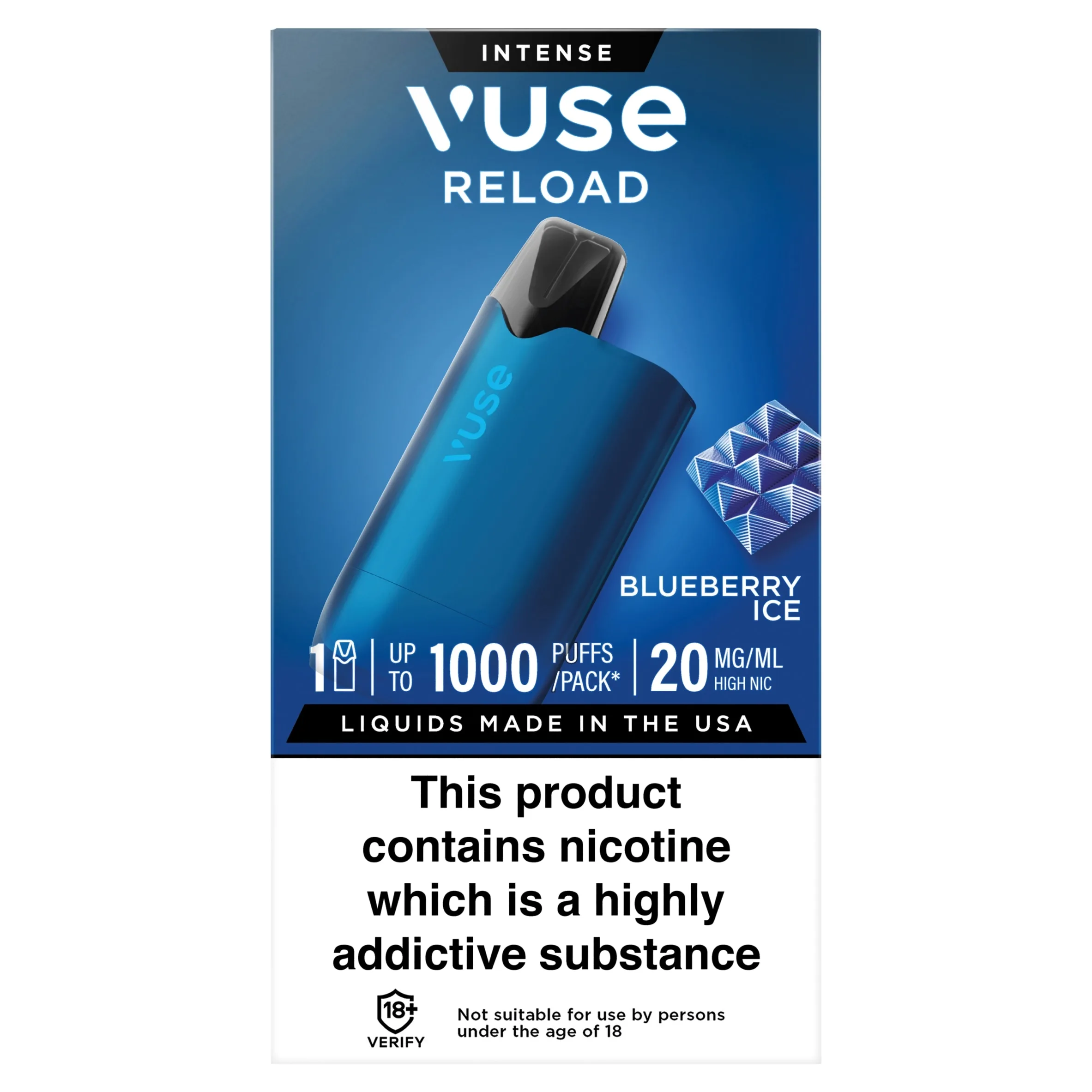 vuse vape tesco Vuse Go Reload 1000 Vape Kit - Strawberry Ice 20mg/ml 2ml