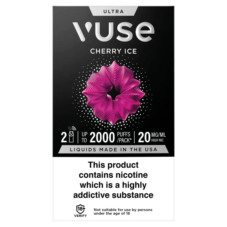 Vuse Pod Cherry Ice vpro UK x2 20mg/ml - £8.00