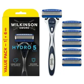 Buy Hydro 5 Razor Value Pack add Shave Gel free