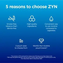 3mg zyn compared to cigarettes ZYN Cool Mint 3mg Nicotine Pouches - £6.50
