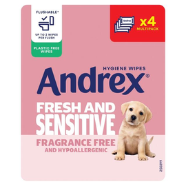 Andrex Hygiene Wipes Fresh and Sensitive - Image 1