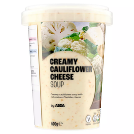 ASDA Creamy Cauliflower Cheese Soup 600g - Image 1
