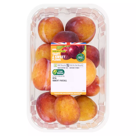 ASDA Tart & Sweet Plums 400g - Image 1