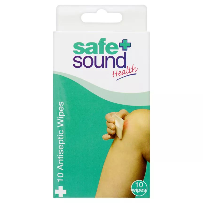 Safe + Sound Health 10 Antiseptic Wipes