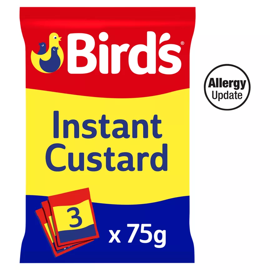 Birds Instant Custard Powder Sachets