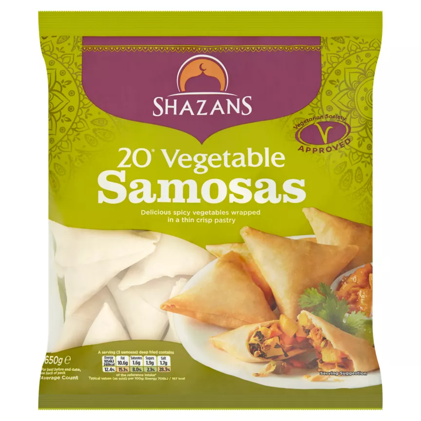 Shazans Vegetable Samosas