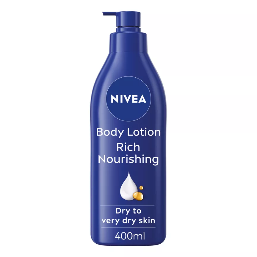 Nivea Rich Nourishing Body Lotion For Dry Skin