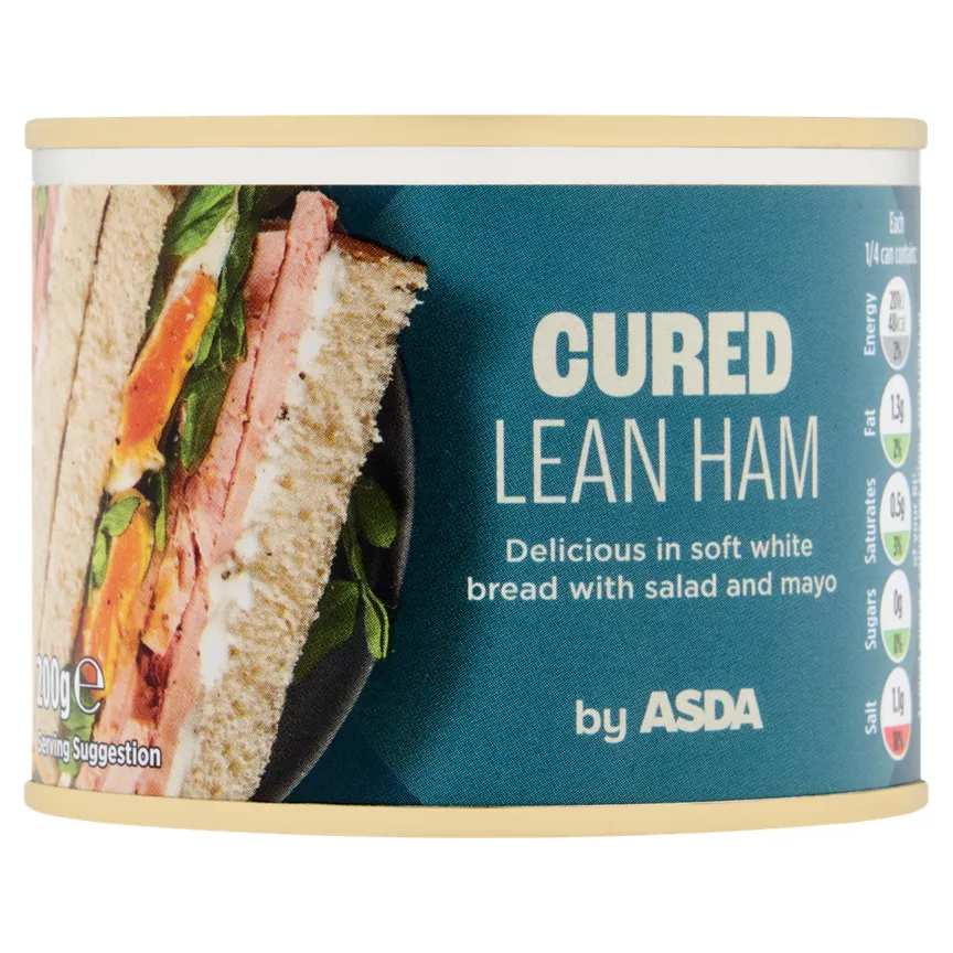 ASDA Cured Lean Ham 200g