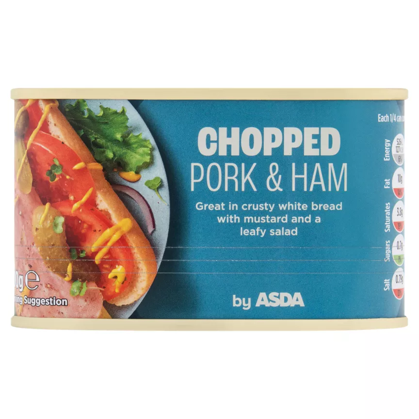 ASDA Chopped Pork & Ham 200g