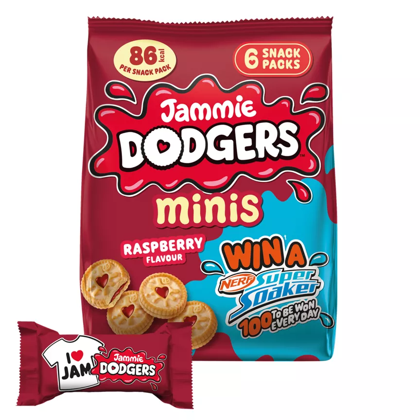 Jammie Dodgers Minis 6 Pack