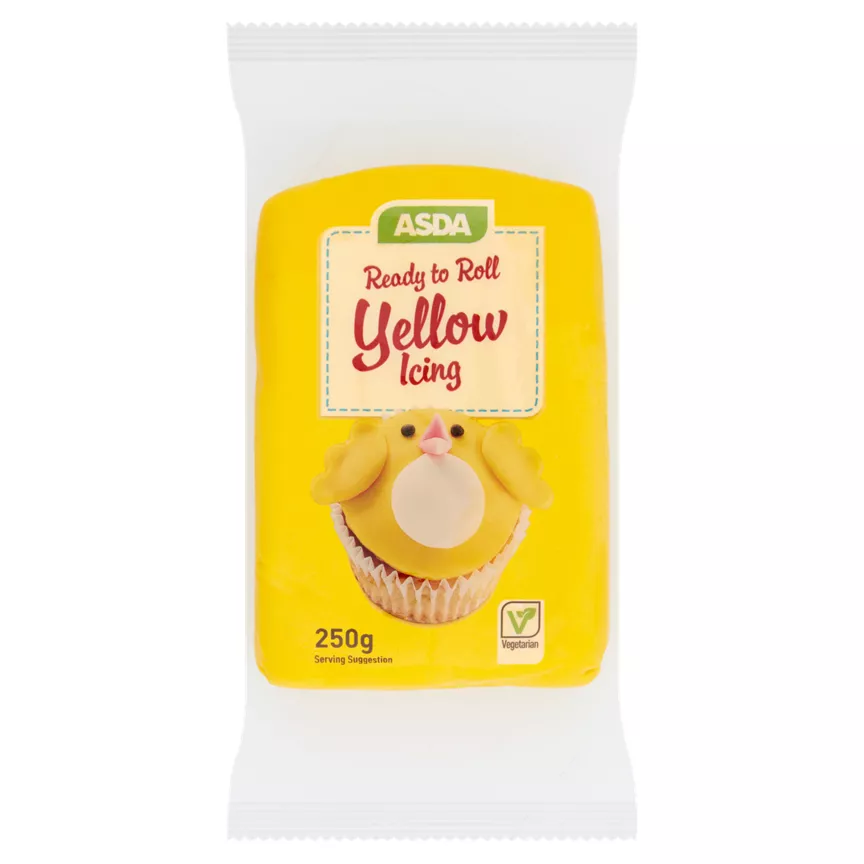 ASDA Yellow Icing 250g
