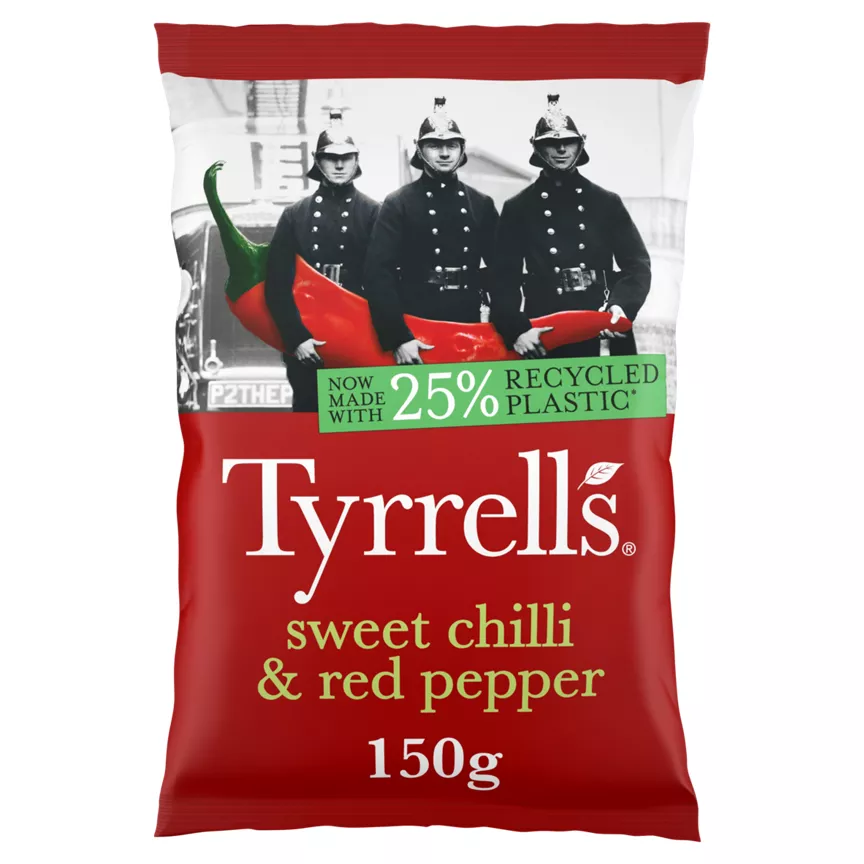Tyrrells Sweet Chilli & Red Pepper Sharing Crisps