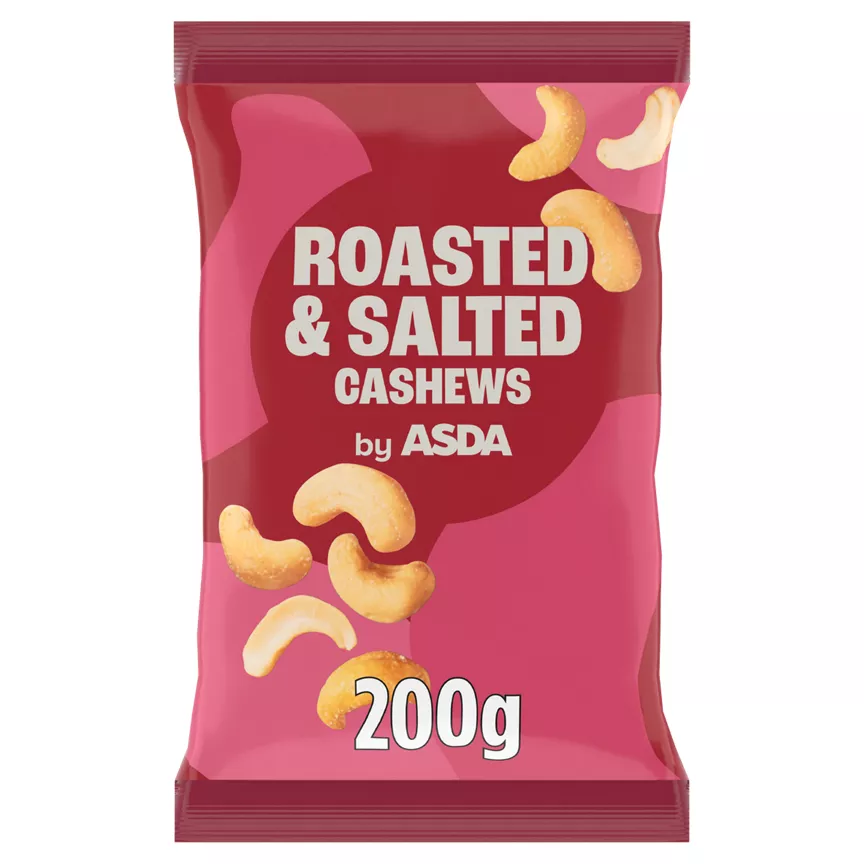 ASDA Roasted & Salted Cashews 200g