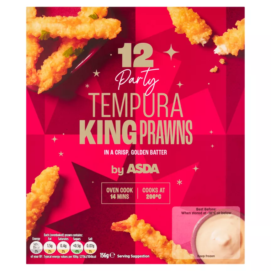 ASDA 12 Tempura King Prawns