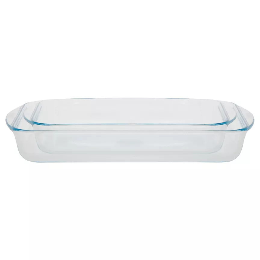 Pyrex Glass Roaster Set