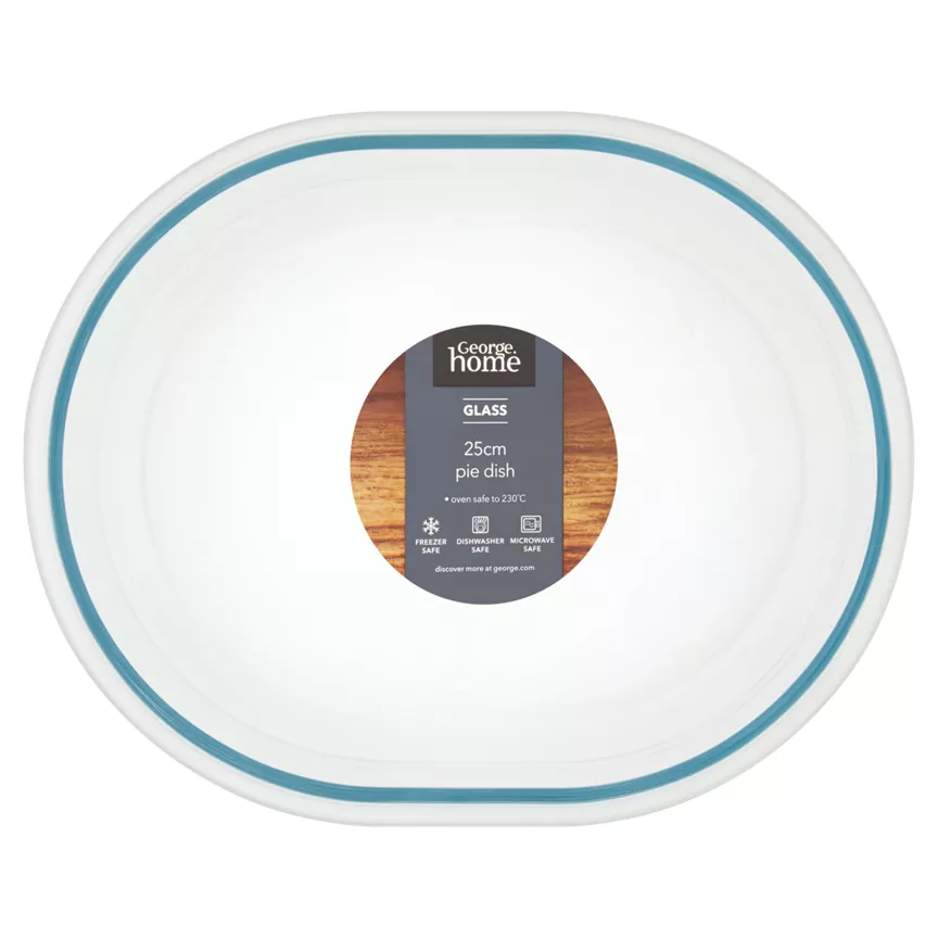 George Home Glass Pie Dish