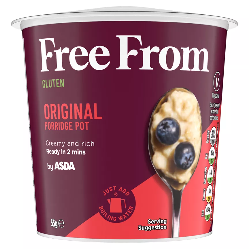 Free From by Asda Original Porridge Pot