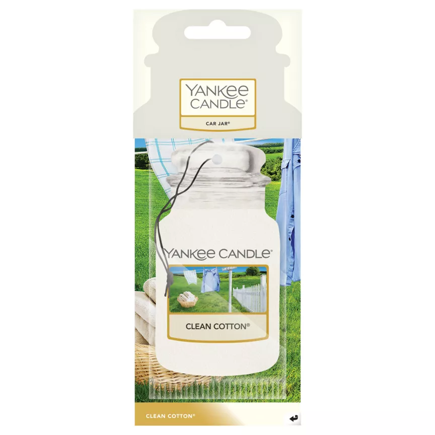 Yankee Candle Car Jar Clean Cotton