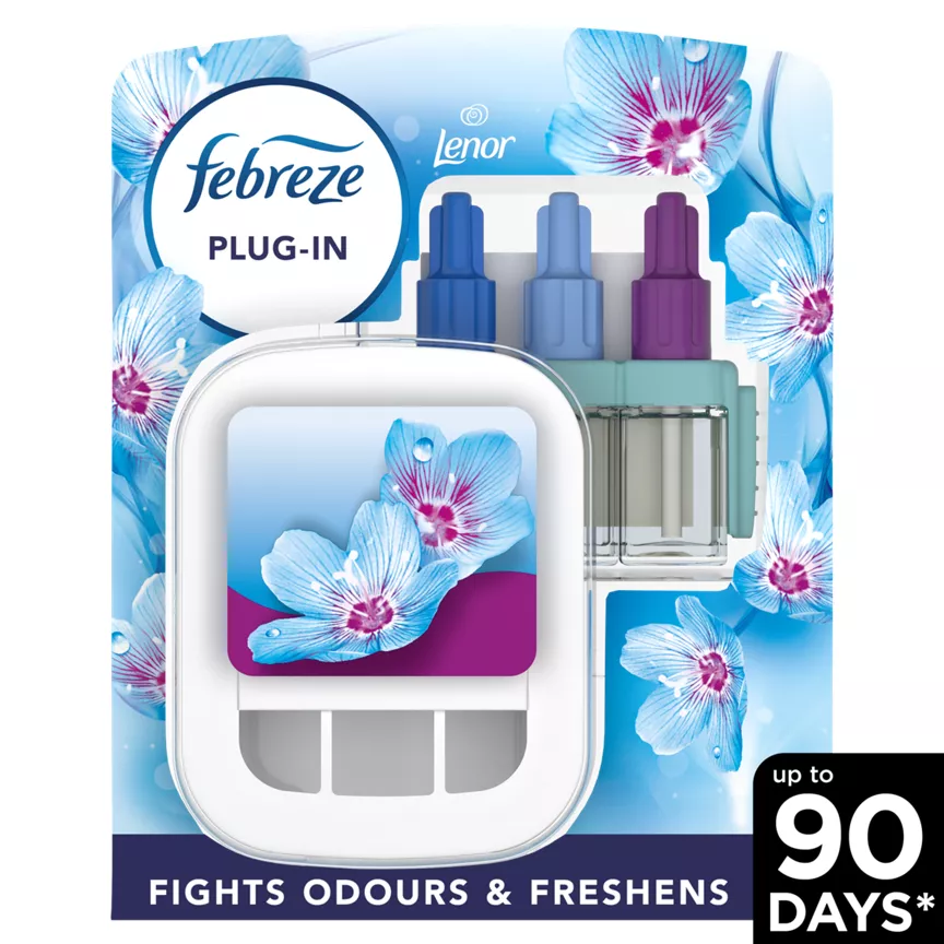 Febreze 3Volution Plug In Air Freshener Unit & Refill, Spring Awakening