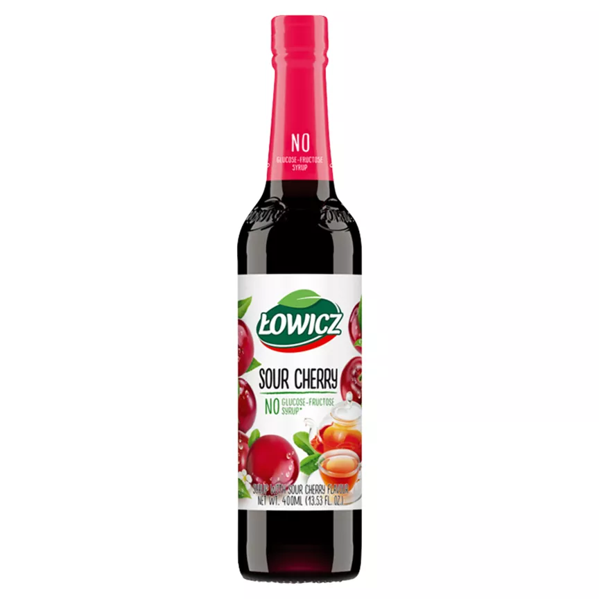 Lowicz Cherry Sour Syrup 400ml