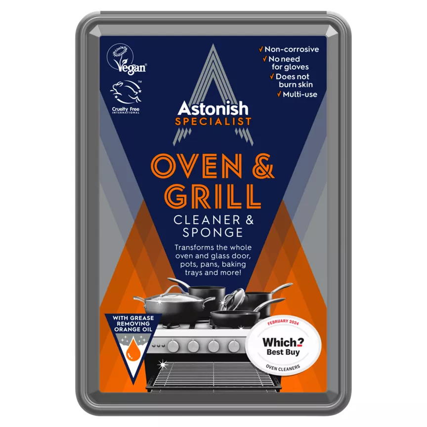 Astonish Specialist Oven & Grill Cleaner & Sponge