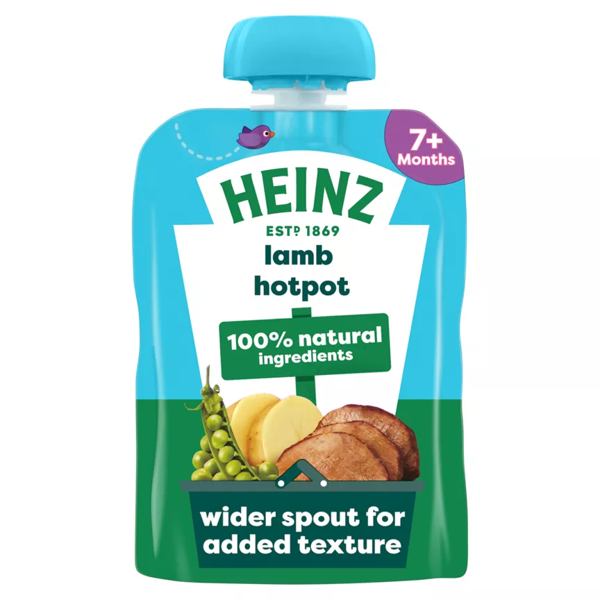 Heinz Lamb Hot Pot Baby Food Pouch 7+ Months