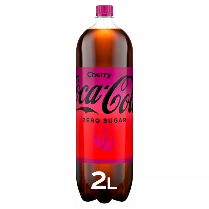 Coca-Cola Zero Sugar Cherry 2 L - Image 1
