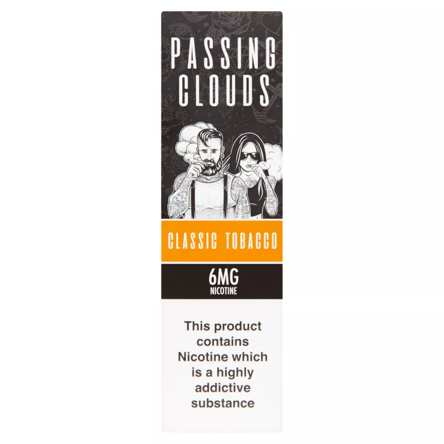 Passing Clouds Classic Tobacco 6mg Nicotine