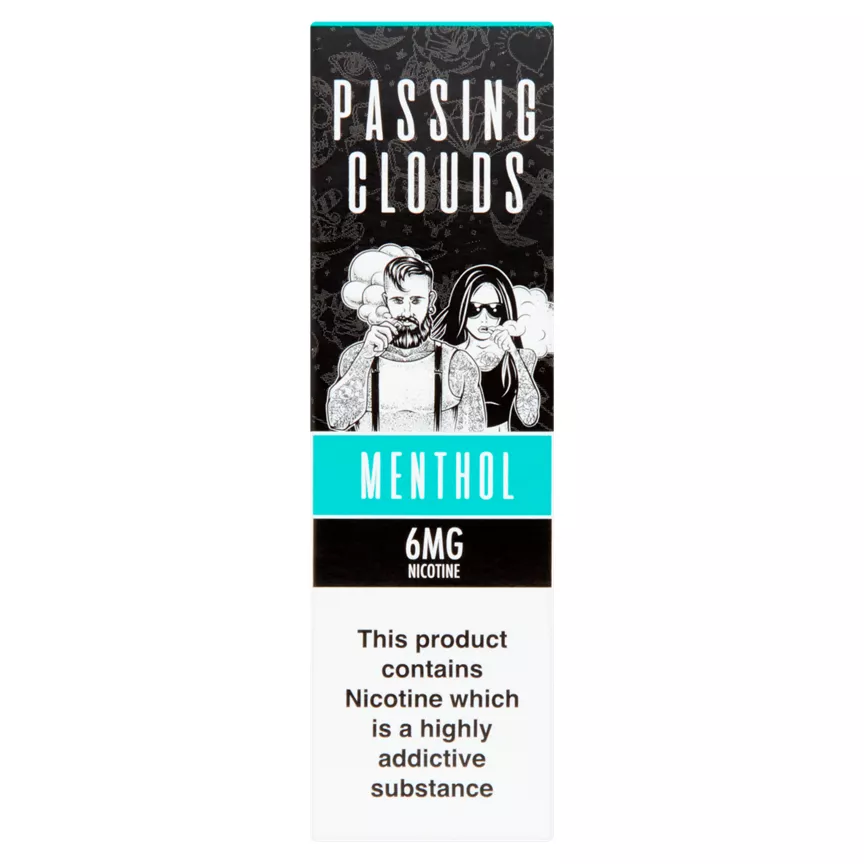 Passing Clouds Clouds Menthol 6mg Nicotine