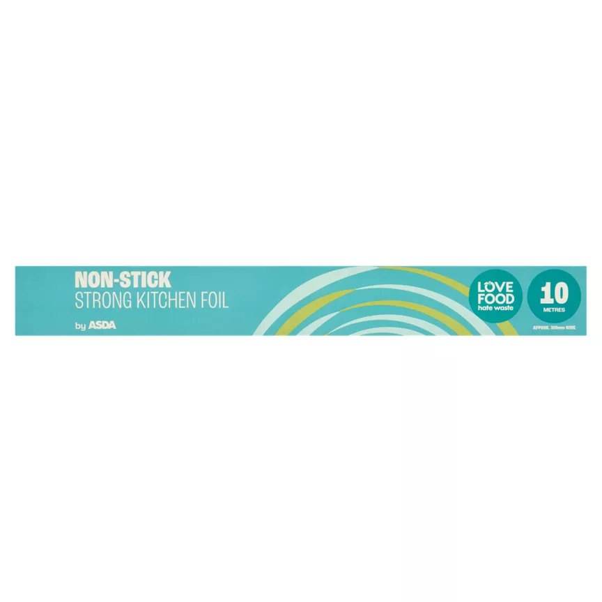 ASDA Non-Stick Strong Kitchen Foil 10 Metres