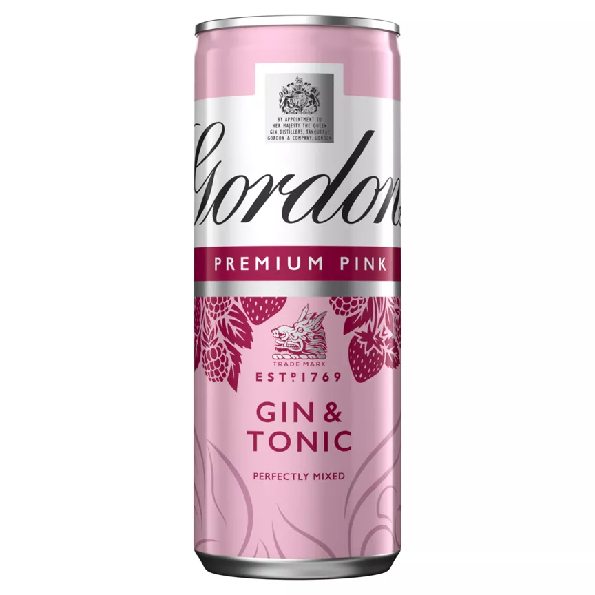 Gordon's Premium Pink Gin & Tonic