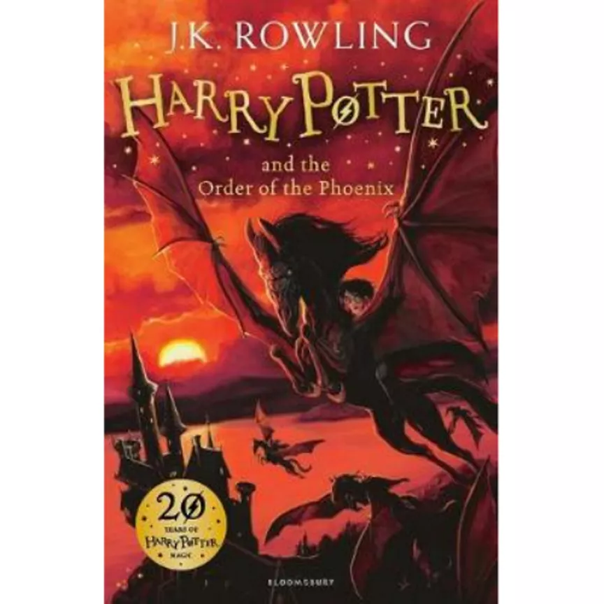 Paperback Harry Potter and the Order of the Phoenix by J. K. Rowling