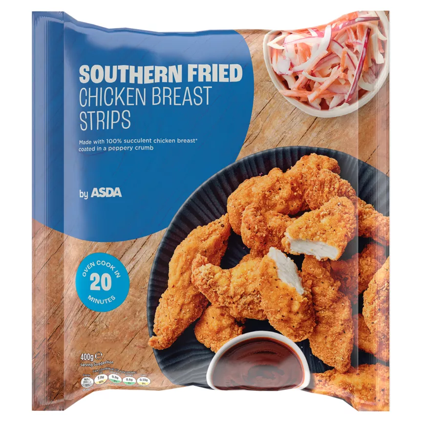 ASDA Southern Fried Chicken Breast Strips
