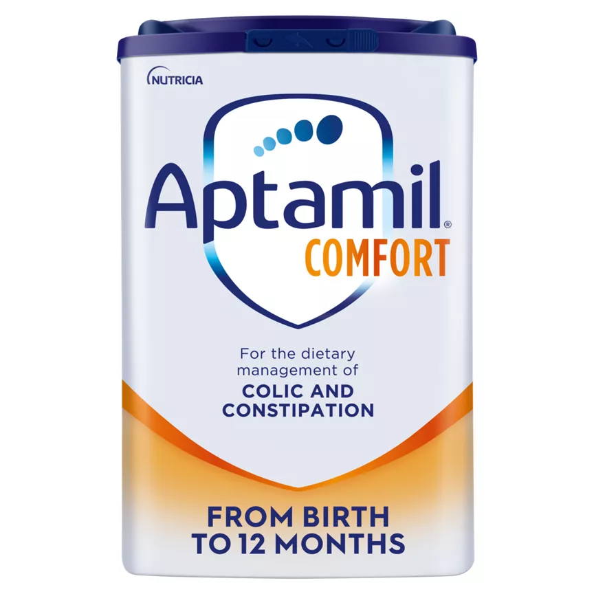 Aptamil Comfort Baby Milk Formula Powder from Birth to 12 Months