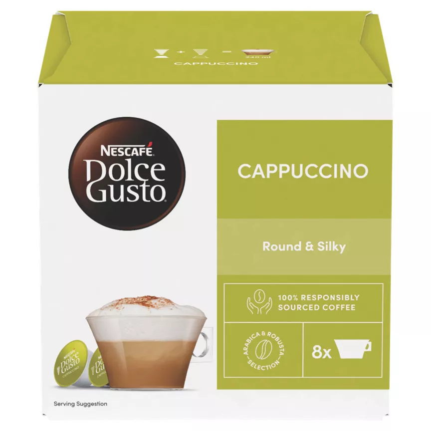 Nescafe Dolce Gusto Cappuccino Coffee Pods
